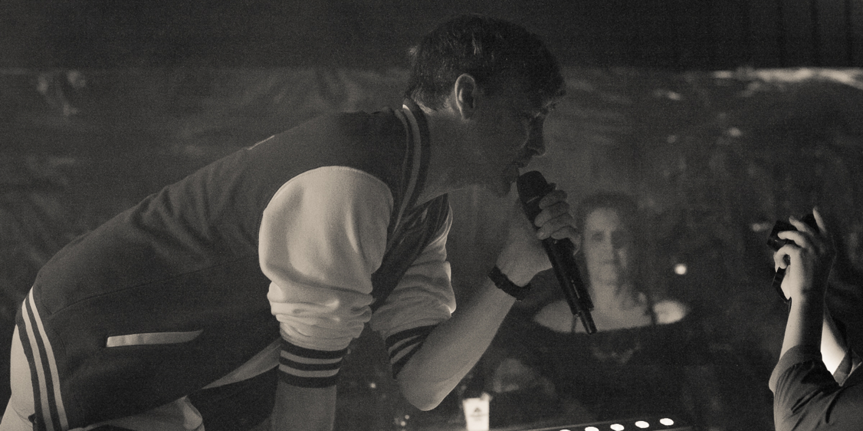 Nico Laufsteg schwarz weiß